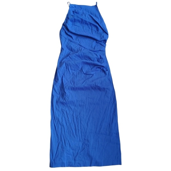Zara Dresses Zara Blue Dress Poshmark